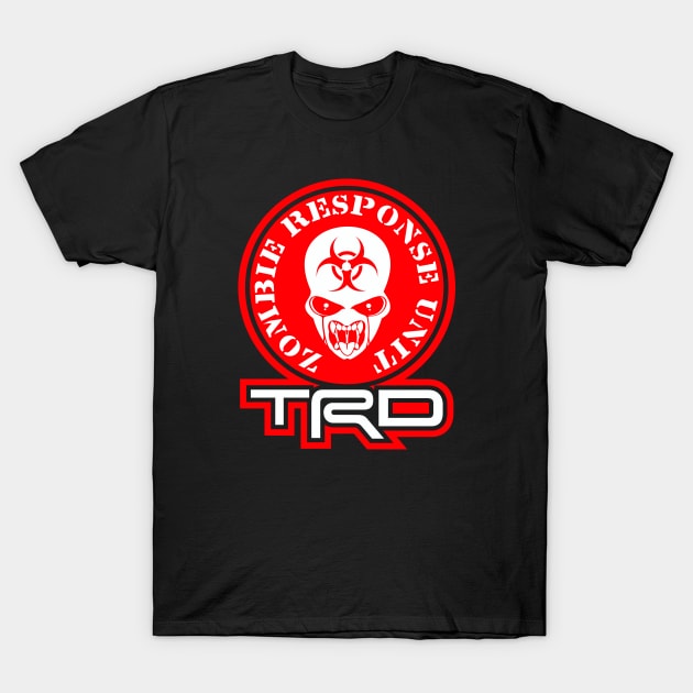 TRD ZOMBIE T-Shirt by razrgrfx
